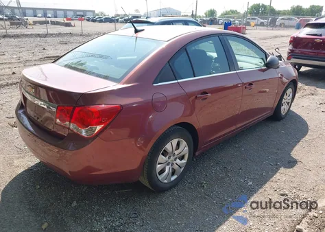 2012 Chevrolet Cruze Ls из США, поврежденный, VIN 1G1PC5SH9C7251433